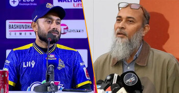 নাজমুল পদত্যাগ না করলে কাল থেকে সব ধরনের খেলা বন্ধের হুমকি