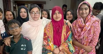 শপথের পরদিনই শহীদ নাইমার পরিবারের সঙ্গে দেখা করলেন ডা. মাহমুদা মিতু