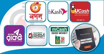 বিকাশ, নগদ, রকেটে একবারে হাজারের বেশি টাকা পাঠানো যাবে না