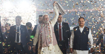 Modi's alliance secures decisive win in Bihar election