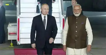 দিল্লিতে পৌঁছালেন পুতিন, রাতে অংশ নেবেন নৈশভোজে