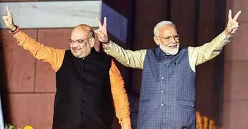 মোদী বললেন ‘অবিস্মরণীয় জয়’, অমিত শাহের উচ্ছ্বাস