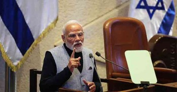 ভারত দৃঢ়ভাবে ইসরায়েলের পাশে আছে: মোদী