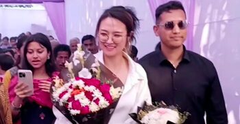 প্রেমের টানে মৌলভীবাজারে চীনা তরুণী