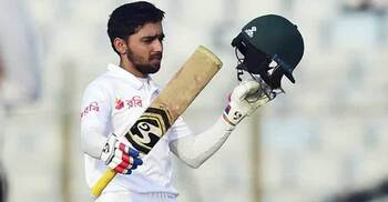 Mominul's brilliant century in Kanpur