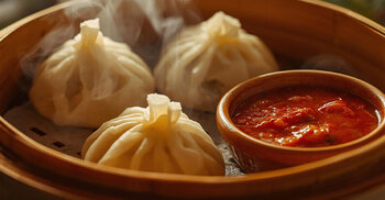 ধোঁয়া ওঠা মোমো, স্বাদের আনন্দ নাকি ক্যালরির ফাঁদ