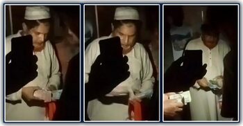 প্রার্থীর সমর্থকের টাকা বিতরণের ভিডিও ভাইরাল