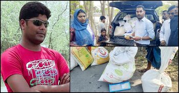 বস্তায় ৪ কেজি চাল কম দেন ডিলার রাজিব