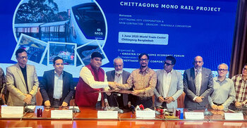 Chattogram to get country’s 1st monorail, deal inked