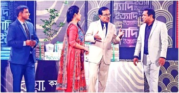 ইত্যাদিতে দর্শক সামলাতে গিয়ে ঘাম ঝরালেন মোশাররফ করিম