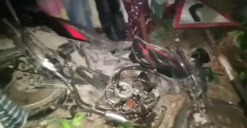 ফরিদপুরে ট্রাকচাপায় মোটরসাইকেল আরোহী নিহত
