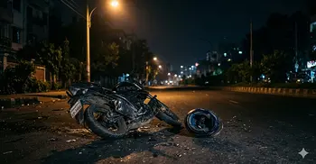 এক মোটরসাইকেলে ছিল ৩ বন্ধু, দুজনই এখন না ফেরার দেশে