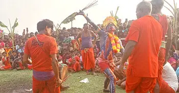 কমলগঞ্জে দুইশ বছরের ঐতিহ্যবাহী চড়ক পূজা ও মেলা শুরু