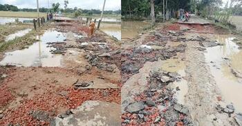 ভেসে উঠছে বন্যার ক্ষতচিহ্ন