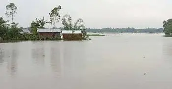 মৌলভীবাজারে পানিবন্দী ৫ শতাধিক পরিবার