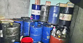 মৌলভীবাজারে অবৈধভাবে মজুত ১৬০০ লিটার ডিজেল জব্দ