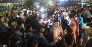 July uprising injured face police obstruction while marching towards Jamuna