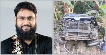 MP Atiq narrowly escapes fatal road accident