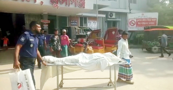 বাবাকে হত্যার পরে ডাকাত হামলার ‘নাটক’ ছেলেদের