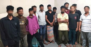 মুগদা থানা পুলিশের অভিযান, গ্রেফতার ১৫