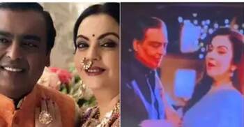 রোম্যান্টিক গানে তাল মেলালেন মুকেশ ও নীতা আম্বানি, ভিডিও ভাইরাল