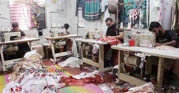ঘরে ঘরে তৈরি হচ্ছে পোশাক,  ৩শ কোটির ব্যবসার আসা
