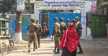 মুন্সিগঞ্জে ভোটকেন্দ্রের পাশে ককটেল বিস্ফোরণ, আতঙ্ক