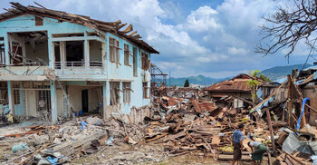 Myanmar rebels reject embattled junta's peace offer