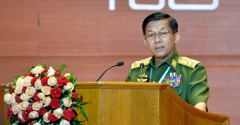 Myanmar junta chief takes over as acting President