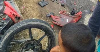 অটোরিকশা-মোটরসাইকেল সংঘর্ষ, প্রাণ গেলো শিশুসহ দুইজনের