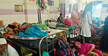 ময়মনসিংহ মেডিকেলে হামের লক্ষণ নিয়ে ভর্তি আরও ২৪ শিশু