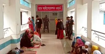 হামের উপসর্গ নিয়ে ময়মনসিংহ মেডিকেলে আরও ২২ শিশু ভর্তি