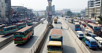 তৃতীয় দফা অবরোধের শেষ দিনে যানবাহন বেড়েছে ঢাকা-চট্টগ্রাম মহাসড়কে