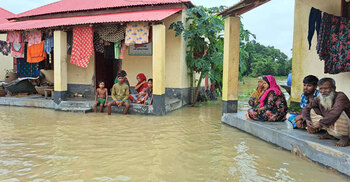 নেত্রকোনায় বন্যা পরিস্থিতির উন্নতি