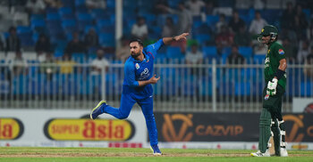 Nabi reaches 100 T20I wickets as Afghanistan win tri-series match