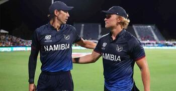 Namibia defeat Oman in T20 World Cup after super over thriller