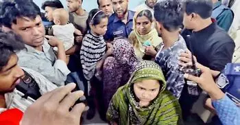 পাওনা টাকা আদায়ে শিশু চুরি, গণপিটুনি দিয়ে নারীকে পুলিশে সোপর্দ