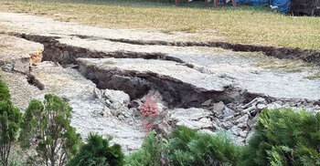 Earthquake leaves deep scars across Narsingdi, buildings tilt, ground splits