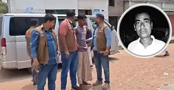 ব্যবসায়ীকে গলা কেটে হত্যা, স্ত্রী-ছেলে আটক
