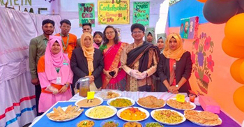 আমজাদ খান চৌধুরী নার্সিং কলেজে খাদ্যমেলা