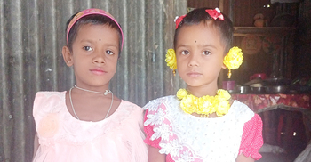 নিখোঁজের আড়াই ঘণ্টা পর পুকুরে ভেসে উঠলো দুই শিশুর মরদেহ