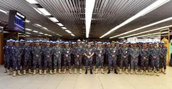জাতিসংঘ শান্তিরক্ষা মিশনে অংশ নিতে ঢাকা ছাড়লেন নৌবাহিনীর ৯৯ সদস্য