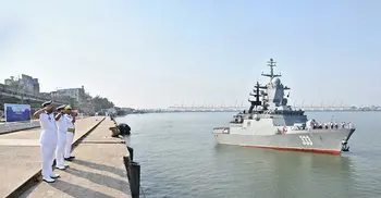 Russian corvettes in Chittagong on goodwill visit