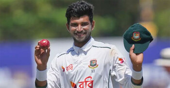 Nayeem registers five-for as Bangladesh secure a small first-innings lead
