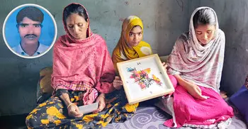 চার সন্তান নিয়ে দ্বারে দ্বারে ঘুরছেন জুলাই শহীদের স্ত্রী