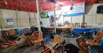 কেন্দুয়ায় বিএনপির কার্যালয়ে হামলা-ভাঙচুর