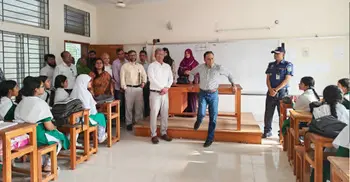 নেত্রকোনায় শিক্ষাপ্রতিষ্ঠানের উন্নয়নকাজ পরিদর্শনে ডেপুটি স্পিকার