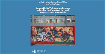 Govt thanks OHCHR for July massacre report, vows justice