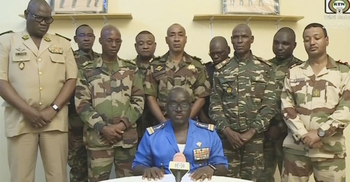 Niger soldiers announce coup on national TV