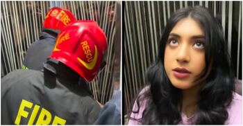 লিফটে আটকে ১ ঘণ্টা, অভিনেত্রীকে উদ্ধার করলো ফায়ার সার্ভিস